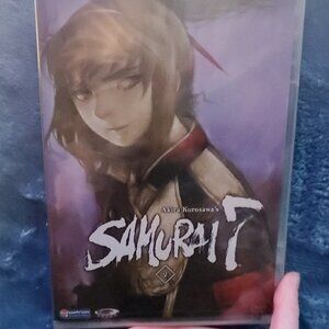 Samurai 7 Art Print - Black and Brown